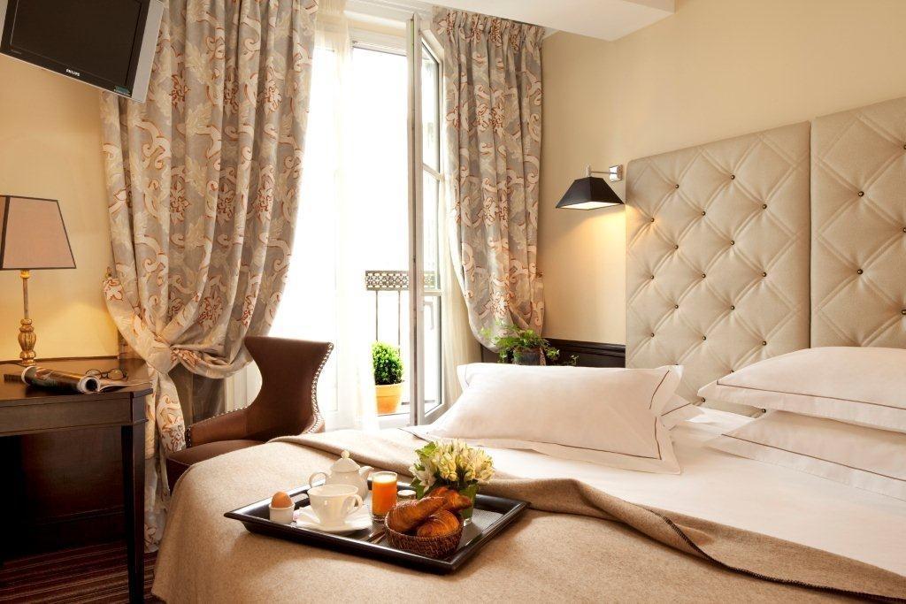 Hotel Lenox Saint Germain Paris Rum bild