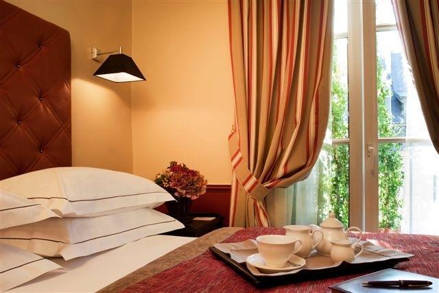 Hotel Lenox Saint Germain Paris Rum bild